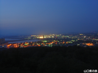 竜王山公園の夜景