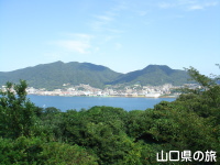 彦島南公園から眺める関門海峡