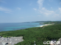 角島灯台からの眺め