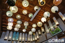 浄名寺の盆ちょうちん