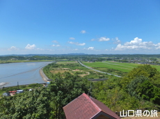 ローラー滑り台からの眺め